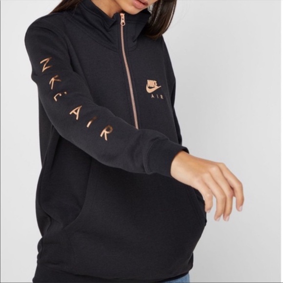 nike air metallic hoodie